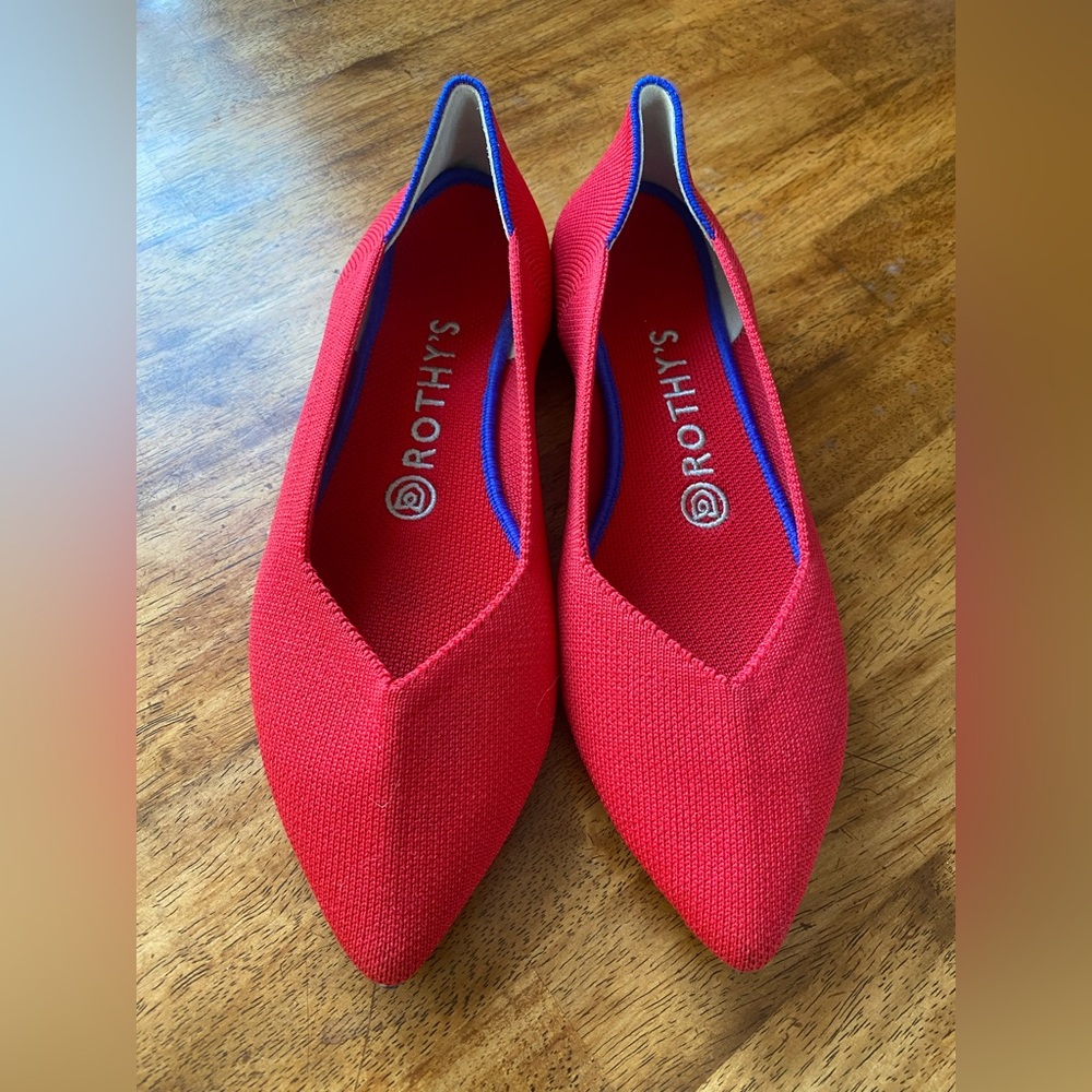 Rothy's Red Shoes- Women's 8